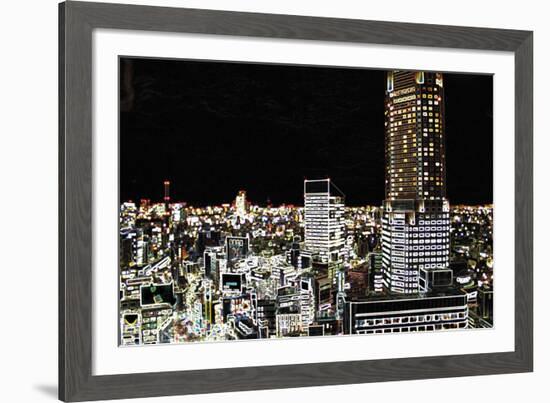 Neon Nights I-Tony Koukos-Framed Giclee Print