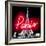 Neon Paris RB-Hailey Carr-Framed Art Print