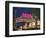 Neon Reno Sign on North Virginia Street, Nevada, USA-Walter Bibikow-Framed Photographic Print