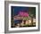 Neon Reno Sign on North Virginia Street, Nevada, USA-Walter Bibikow-Framed Photographic Print