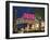 Neon Reno Sign on North Virginia Street, Nevada, USA-Walter Bibikow-Framed Photographic Print