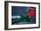 Neon rose, Waterfront Park, Portland, Oregon, USA-Panoramic Images-Framed Photographic Print