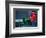 Neon rose, Waterfront Park, Portland, Oregon, USA-Panoramic Images-Framed Photographic Print