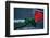 Neon rose, Waterfront Park, Portland, Oregon, USA-Panoramic Images-Framed Photographic Print