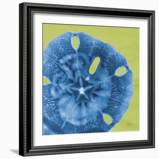 Neon Sand Dollar-Albert Koetsier-Framed Art Print