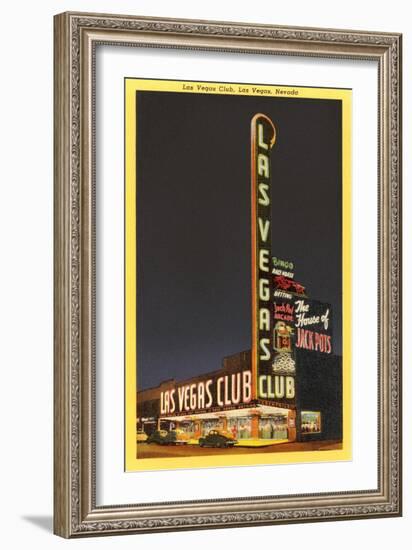 Neon Signs, Las Vegas, Nevada-null-Framed Art Print