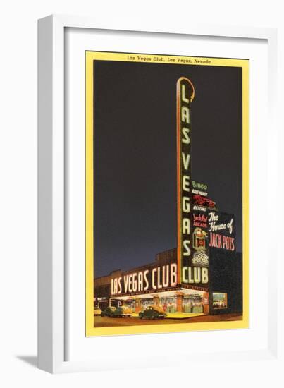 Neon Signs, Las Vegas, Nevada-null-Framed Art Print