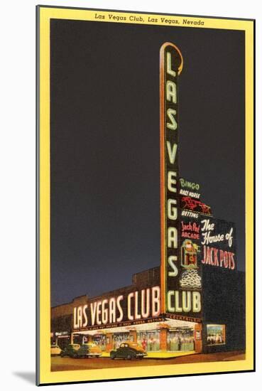 Neon Signs, Las Vegas, Nevada-null-Mounted Art Print