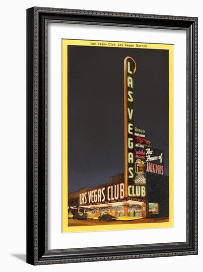 Neon Signs, Las Vegas, Nevada-null-Framed Art Print