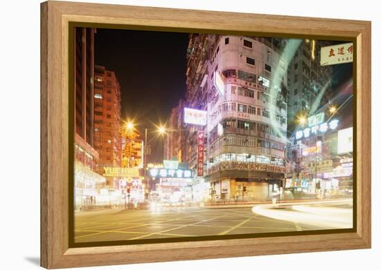 Neon Signs of Tsim Sha Tsui-Paul Souders-Framed Premier Image Canvas