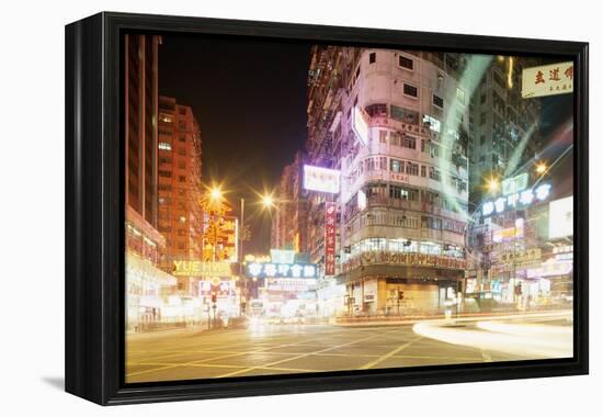 Neon Signs of Tsim Sha Tsui-Paul Souders-Framed Premier Image Canvas