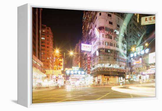 Neon Signs of Tsim Sha Tsui-Paul Souders-Framed Premier Image Canvas