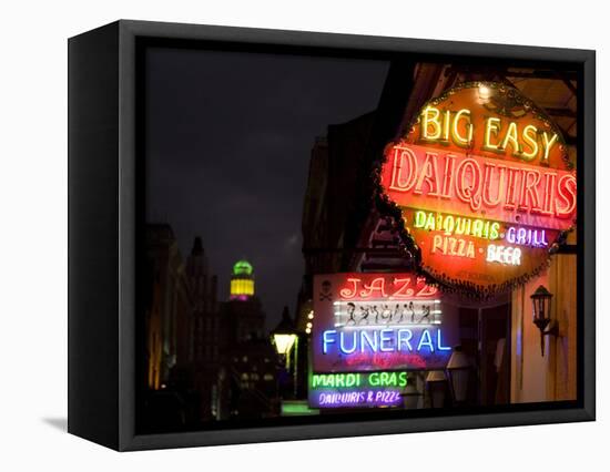 Neon Signs the French Quarter-Carol Highsmith-Framed Stretched Canvas