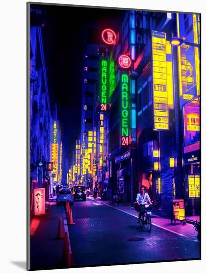 Neon Street-Ritvik takkar-Mounted Giclee Print