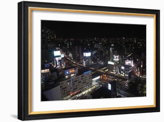 Neon Streets-Tony Koukos-Framed Giclee Print