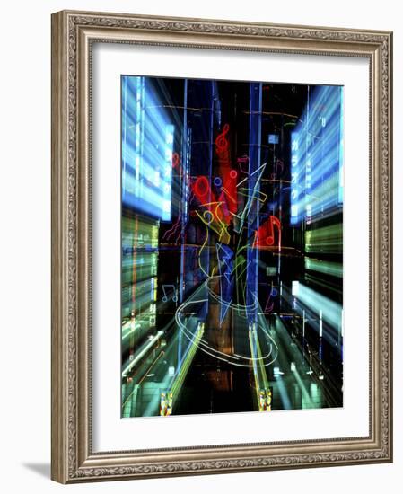 Neon, Tokyo, Japan-Rob Tilley-Framed Photographic Print