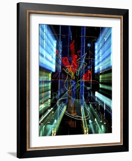 Neon, Tokyo, Japan-Rob Tilley-Framed Photographic Print