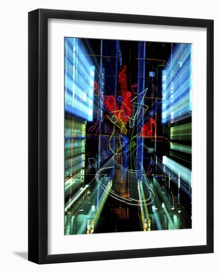 Neon, Tokyo, Japan-Rob Tilley-Framed Photographic Print