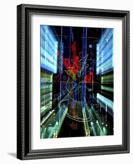 Neon, Tokyo, Japan-Rob Tilley-Framed Photographic Print