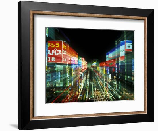 Neon, Tokyo, Japan-Rob Tilley-Framed Photographic Print