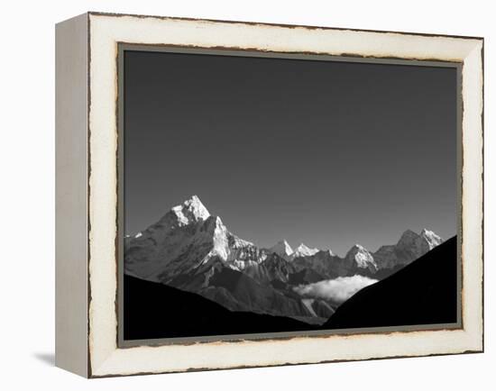 Nepal, Everest Region, Khumbu Valley-Mark Hannaford-Framed Premier Image Canvas