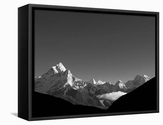 Nepal, Everest Region, Khumbu Valley-Mark Hannaford-Framed Premier Image Canvas