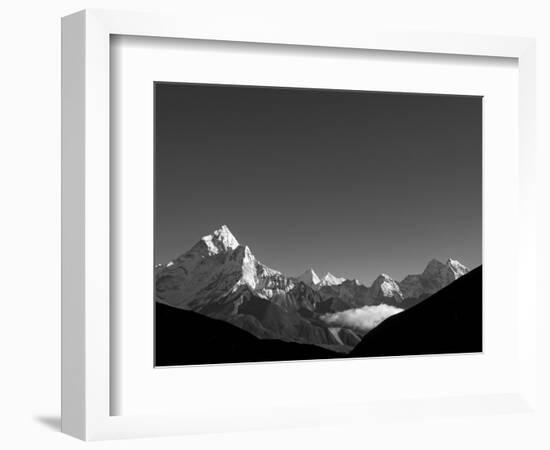 Nepal, Everest Region, Khumbu Valley-Mark Hannaford-Framed Photographic Print