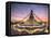 Nepal, Kathmandu, Bodhnath (Boudha) Stupa-Michele Falzone-Framed Premier Image Canvas