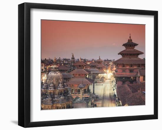 Nepal, Kathmandu, Patan (UNESCO Site), Durbar Square-Michele Falzone-Framed Photographic Print