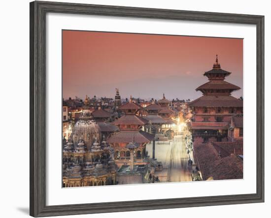 Nepal, Kathmandu, Patan (UNESCO Site), Durbar Square-Michele Falzone-Framed Photographic Print