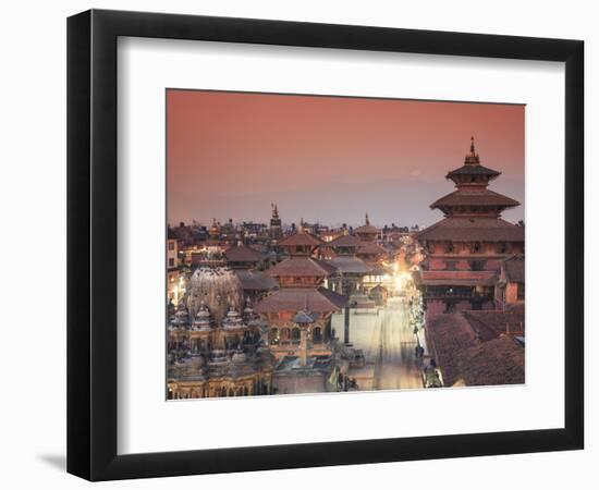 Nepal, Kathmandu, Patan (UNESCO Site), Durbar Square-Michele Falzone-Framed Photographic Print