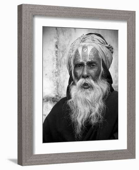 Nepal Saddhu II-Nina Papiorek-Framed Photographic Print