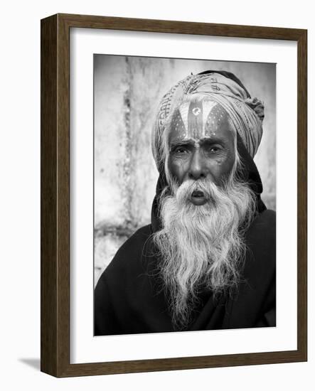 Nepal Saddhu II-Nina Papiorek-Framed Photographic Print