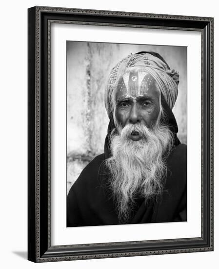 Nepal Saddhu II-Nina Papiorek-Framed Photographic Print