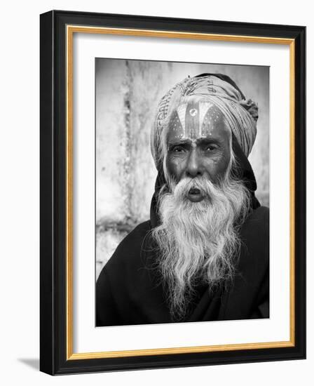 Nepal Saddhu II-Nina Papiorek-Framed Photographic Print
