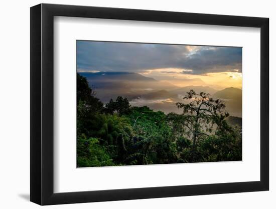 Nepal, Sarangkot sunrise-Janell Davidson-Framed Photographic Print