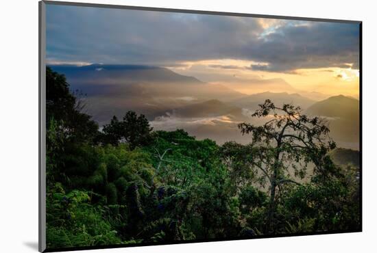 Nepal, Sarangkot sunrise-Janell Davidson-Mounted Photographic Print