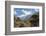 Nepal Valley Reaching Back into the Himalayas with a Chorten-Bill Bachmann-Framed Photographic Print