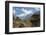 Nepal Valley Reaching Back into the Himalayas with a Chorten-Bill Bachmann-Framed Photographic Print