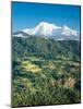 Nepal, vlley and Annapurna Range-Janell Davidson-Mounted Photographic Print