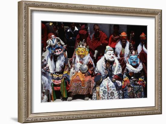 Nepal-WizData-Framed Art Print