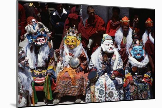 Nepal-WizData-Mounted Art Print