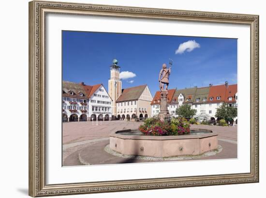 Neptun Fountain-Markus-Framed Photographic Print