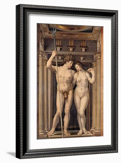 Neptune and Amphitrite, 1516-Jan Gossaert-Framed Giclee Print