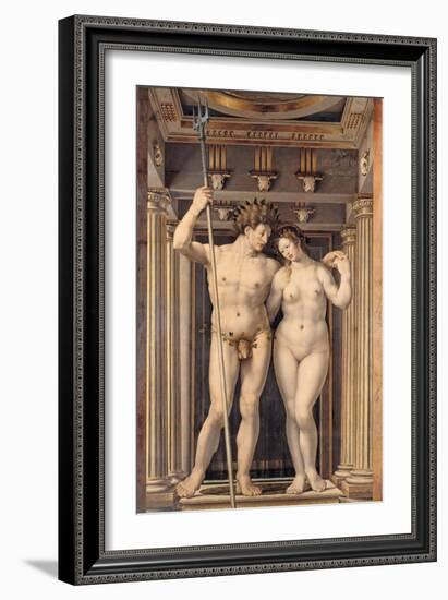 Neptune and Amphitrite-Jan Gossaert-Framed Giclee Print