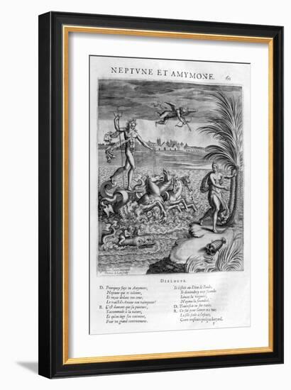 Neptune and Amymone, 1615-Leonard Gaultier-Framed Giclee Print