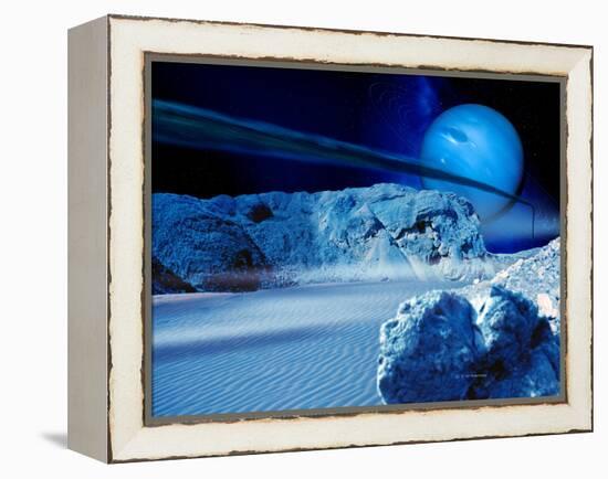 Neptune From Triton-Detlev Van Ravenswaay-Framed Premier Image Canvas