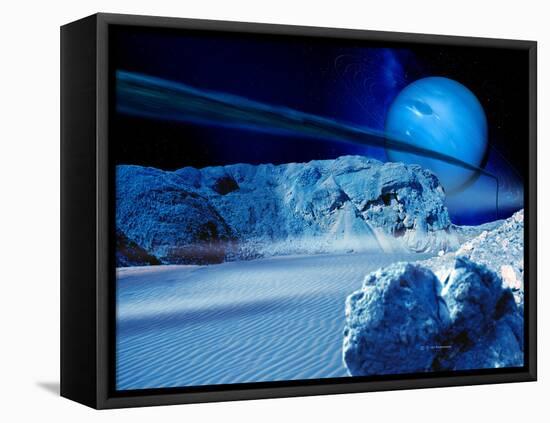 Neptune From Triton-Detlev Van Ravenswaay-Framed Premier Image Canvas