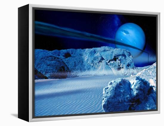 Neptune From Triton-Detlev Van Ravenswaay-Framed Premier Image Canvas