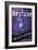 Neptune Retro Space Travel-Lynx Art Collection-Framed Art Print
